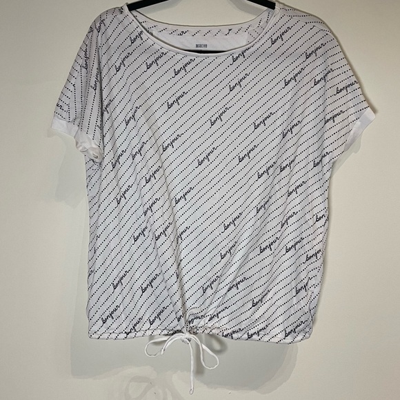 Maeve by Anthropologie Bonjour Graphic Tee Size Small - Picture 4 of 6